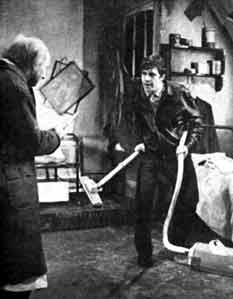 Donald Pleasence, Alan Bates in Pinter's The Caretaker