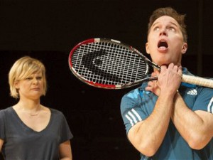 Martha Plimpton and Daniel Lapaine in Other Desert Cities at the Old Vic